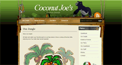 Desktop Screenshot of coconutjoecayman.com